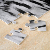 Nahes hohes Porträt der eurasischen Eagle-Eule Puzzle (Seite)