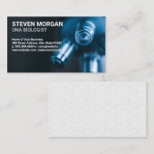 Nahes Mikroskop Visitenkarte (Vorne/Hinten)