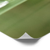 Nahes Nassblatt 4 Poster (Ecke)