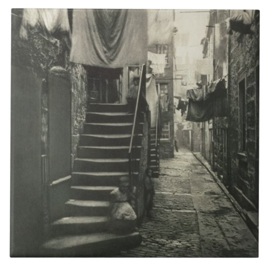 Nahes Nr. 193, 17-27 Hautpstraße, Glasgow, von 'O Fliese (Vorderseite)