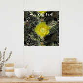 Nahes Pear Yellow Bloom Poster (Küche)