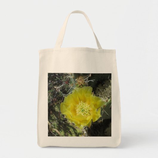 Nahes Pear Yellow Bloom Tragetasche (Vorne)