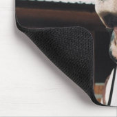 Nahes Pferd mit Mundöffnung Mousepad (Ecke)