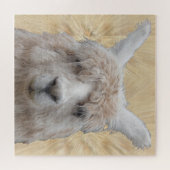 Nahes Puzzle: Alpaca aus Peru Puzzle (Horizontal)