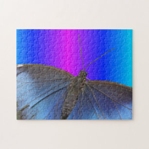 Nahes Puzzle: Blue Morpho Butterfly Puzzle