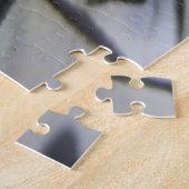 Nahes Puzzle: Schwarz-Weiß-Schmetterling Puzzle (Seite)