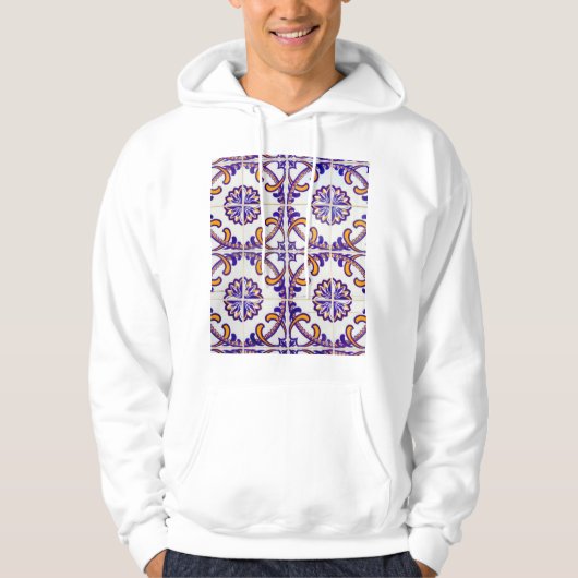 nahes Reißmuster, Portugal Hoodie (Vorderseite)