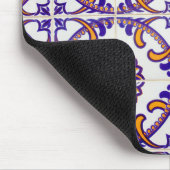 nahes Reißmuster, Portugal Mousepad (Ecke)