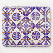 nahes Reißmuster, Portugal Mousepad (Vorne)