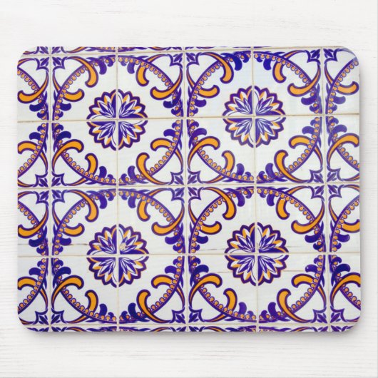 nahes Reißmuster, Portugal Mousepad (Vorne)
