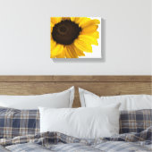 Nahes Sonnenblumengemälde Leinwanddruck (Insitu (Schlafzimmer))