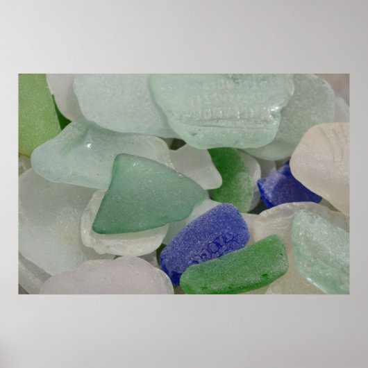 Nahes Strandglas, Alaska Poster (Vorne)