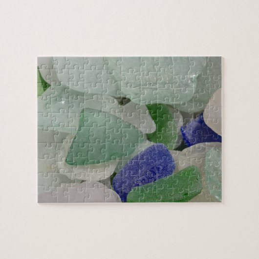 Nahes Strandglas, Alaska Puzzle (Horizontal)