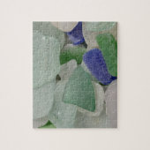 Nahes Strandglas, Alaska Puzzle (Vertikal)