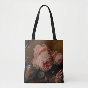 Nahes Up of Blume Still Life von Jan van Huysum Tasche