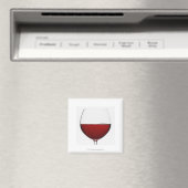 Nahes Weißglas Rotwein Magnet (In Situ (Geschirrspüler))
