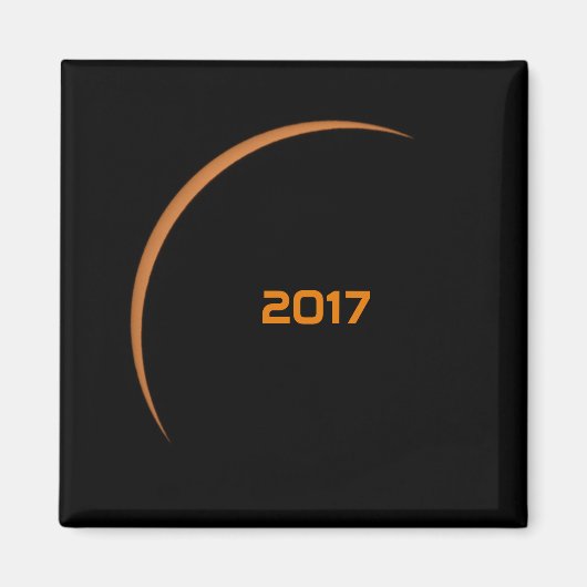 Nahezu max. 2017 Teilsolarexposition Magnet (Vorne)
