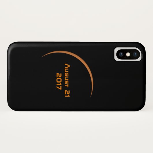 Nahezu maximaler August 21, 2017 Teilsolarexpositi Case-Mate iPhone Hülle (Rückseite (Horizontal))