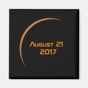 Nahezu maximaler August 21, 2017 Teilsolarexpositi Magnet