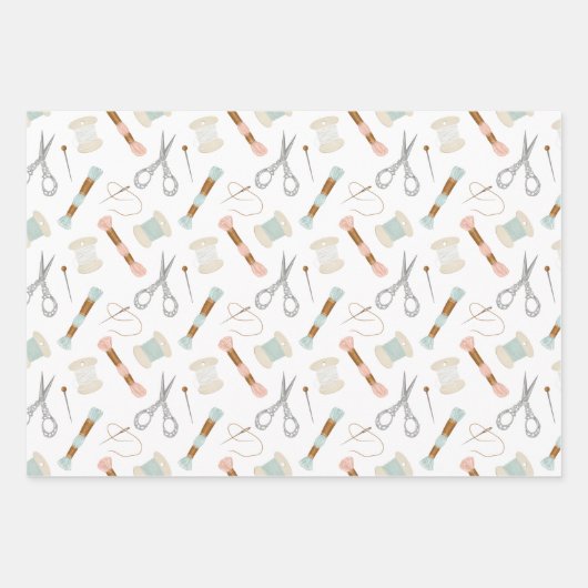 Nähfunktionen für Crafter Geschenkpapier Set (Vorderseite 2)