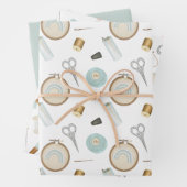 Nähfunktionen für Crafter Geschenkpapier Set (Beispiel)