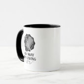 Nähgeschäft - weg vom Nähen, Nähen Tasse (Vorderseite Links)