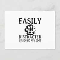 Nähgeschenk | Durch Nähen und Hund leicht abgelenk