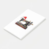 Nähgeschenk| Frohe Weihnachtszeit Post-it Klebezettel (angewinkelt)