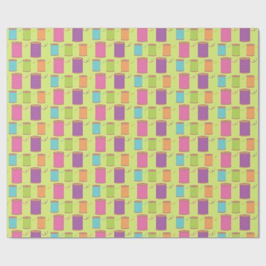 Nähgewinde-Wickelpapier Geschenkpapier (Flach)