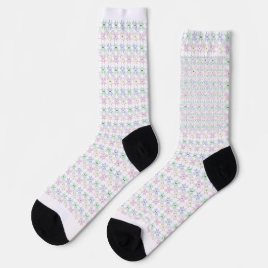 Nähglückliche Socken (Linkes Detail)