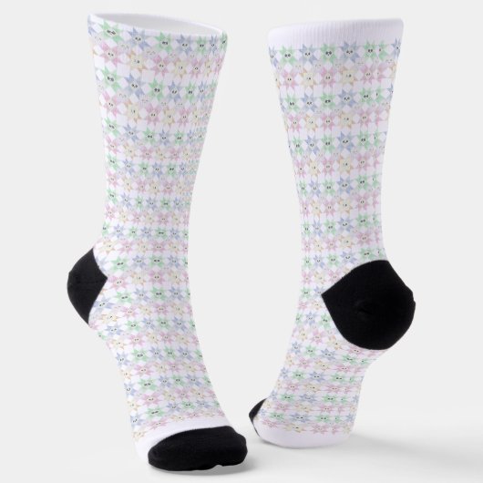 Nähglückliche Socken (Gewinkelt)