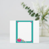 Nähgrenze Postkarte (Stehend Vorderseite)