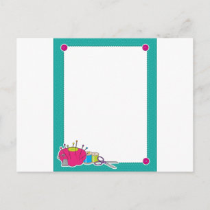 Nähgrenze Postkarte