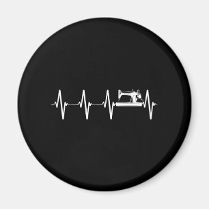 Nähherei Herzschlag Magnet