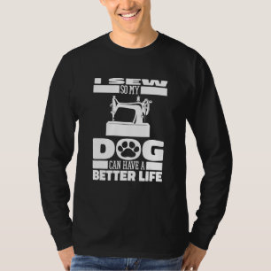 Nähhund Handwerk Näherin Maschine Näherin Nähen T-Shirt