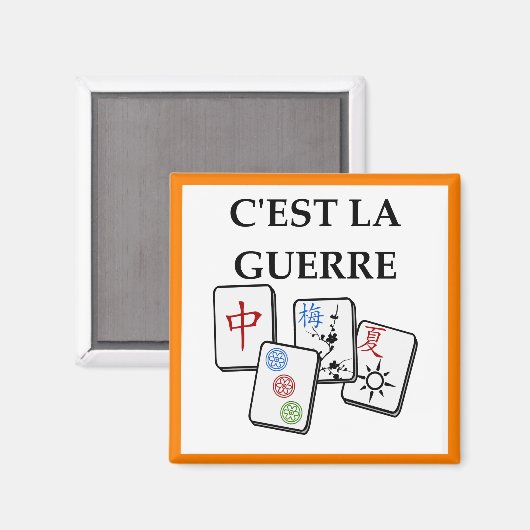 nahjong magnet (Vorderseite/Rückseite)