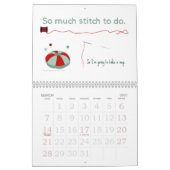 Nähkalender Kalender (Mär 2027)