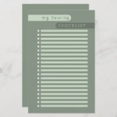 Nähkarton (Vorne/Hinten)