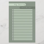 Nähkarton (Vorderseite)