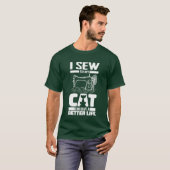 Nähkatzenjunge T-Shirt (Vorne ganz)