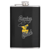 Nähkick #4 flachmann (Vorderseite)