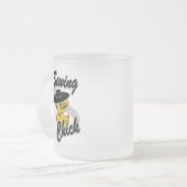 Nähkick #4 mattglastasse (Vorderseite Links)