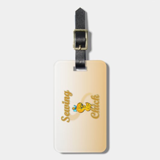 Nähkick Gepäckanhänger (Vorderseite vertikal)