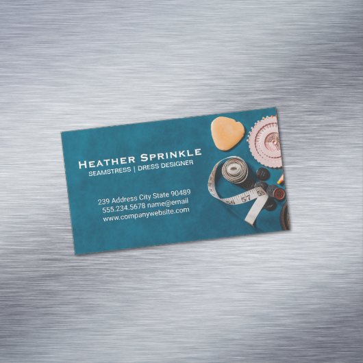 Nähkits | Hintergrund Magnetische Visitenkarte (Beispiel)