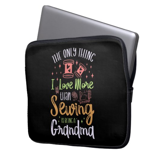 Nähklassiker Laptopschutzhülle (Vorderseite Links)