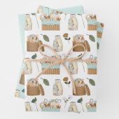 Nähknoten Geschenkpapier Set (Beispiel)