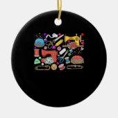 Nähkollektion Keramik Ornament (Vorne)