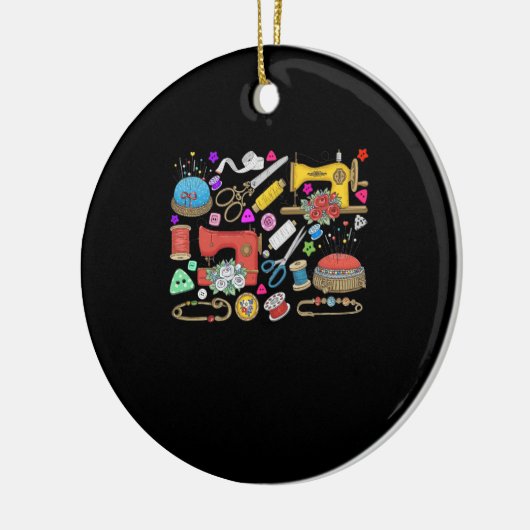 Nähkollektion Keramik Ornament (Links)