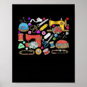 Nähkollektion Poster (Vorne)
