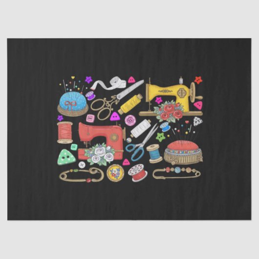 Nähkollektion Seidenpapier (Vorderseite)